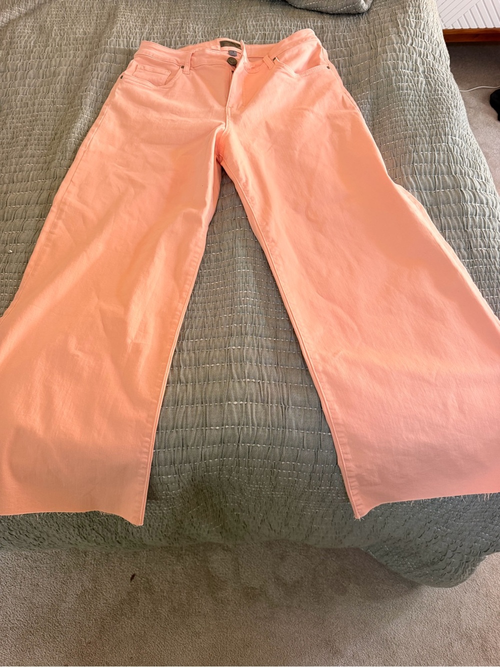 Women’s Peach Wide-Leg Pants